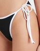 Hunza G Bikini Gina Contrast Svart/vit ONESIZE