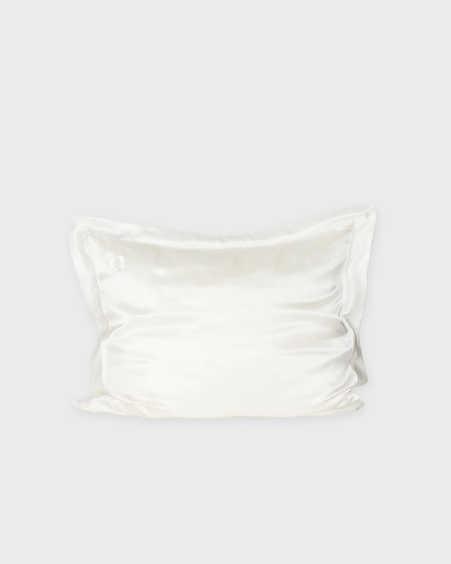 Our New Routine Pillowcase Silk 001 White ONESIZE