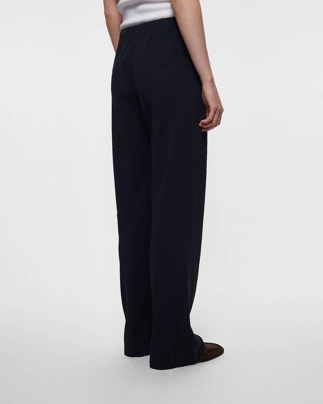 Vince Pant High Waisted Bias Blue XS