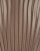 JOSEPH Dress Volta Knit Weave Plissé Beige/brun 40