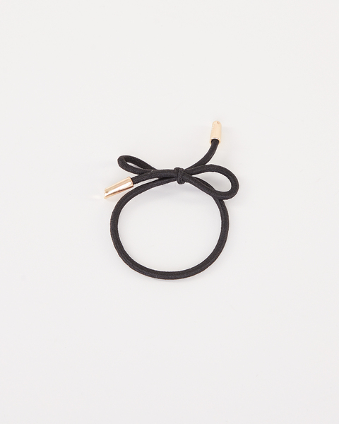 Hårband Bow Plain Svart ONESIZE 1