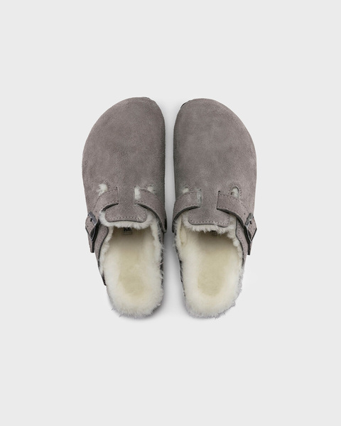 Tofflor Boston VL Shearling Ljusgrå 2