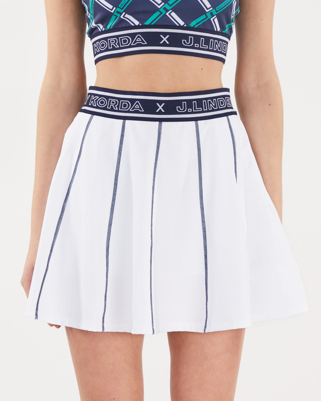J Lindeberg NK Golf skirt Vit M
