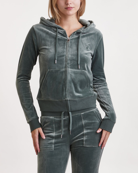 Sweater Robertson Hoodie Grön 1