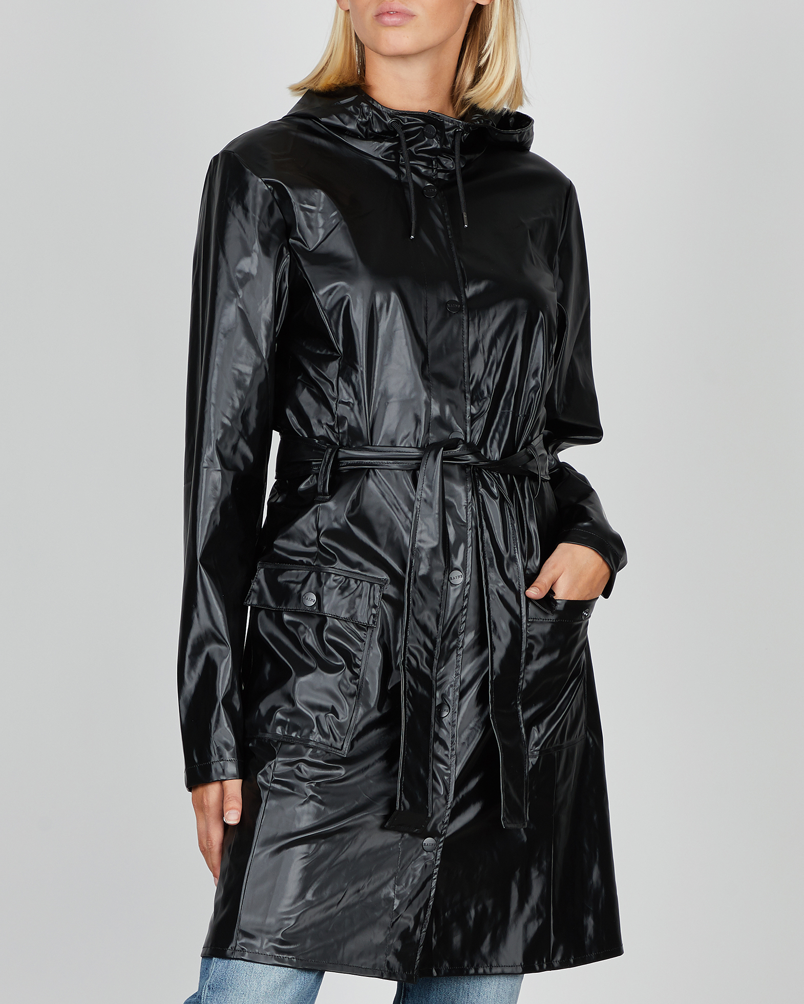 rains glossy jacket