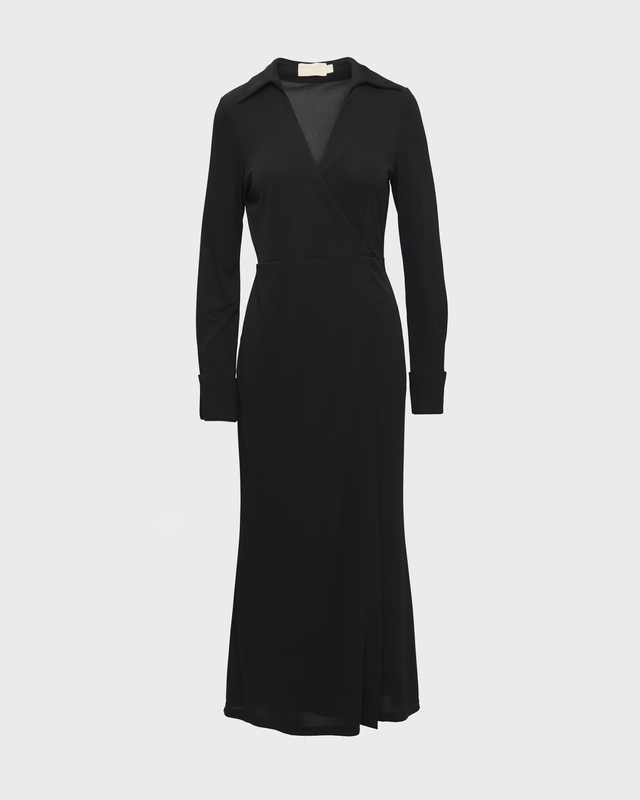 Wakakuu Icons Klänning Marais Wrap Svart S