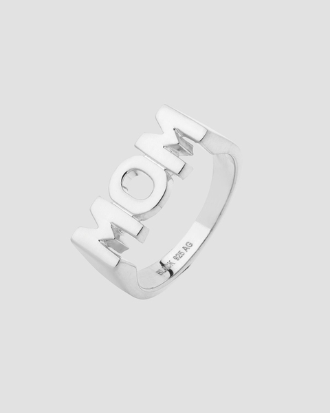 Mom Ring Silver Silver 1