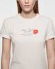Acne Studios T-shirt Kiss Print Logo Pearl grey S