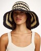 By Malene Birger Hat Strawie Black ONESIZE
