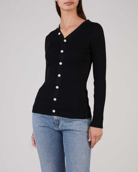 Long Sleeve Sweater Black 1
