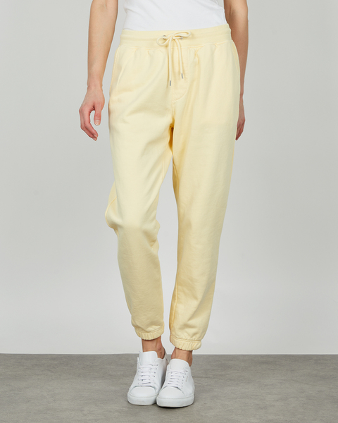 Trousers Classic Organic Sweatpants Light yellow 1