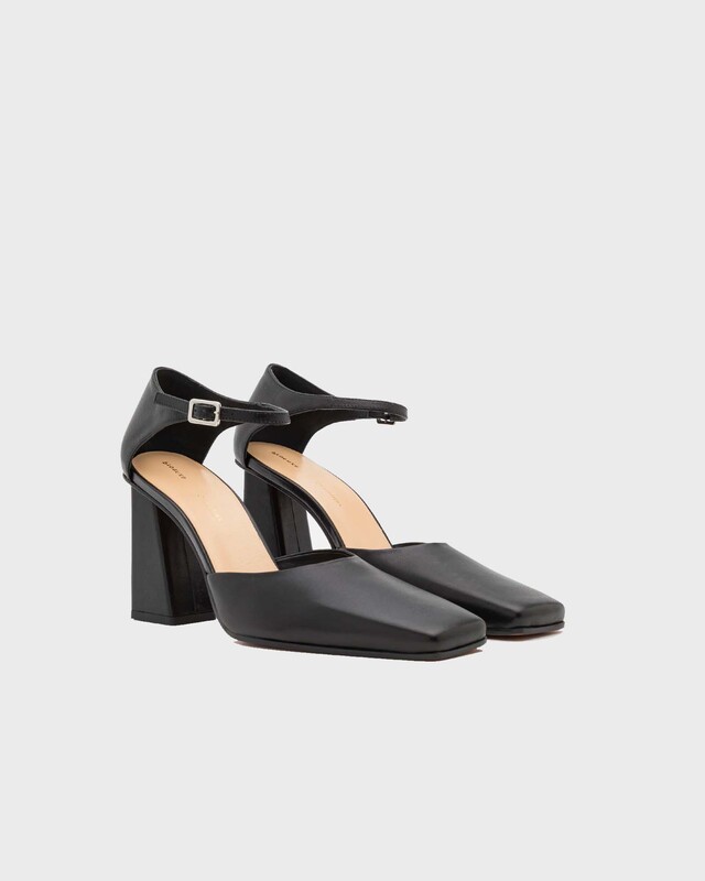 Proenza Schouler Heels Quad Ankle Strap Pump Black EUR 37