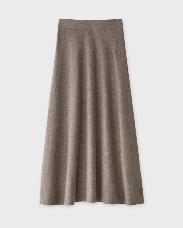 LISA YANG Kjol Torie Cashmere Brun 0 (XS-S)