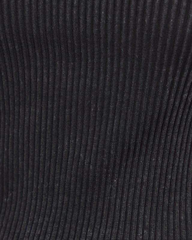 Ganni Top Heavy Rib Jersey Tank Washed black XL