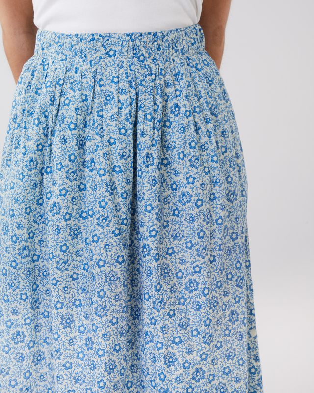 Sea New York Skirt Ida Print A-line  Blå XS