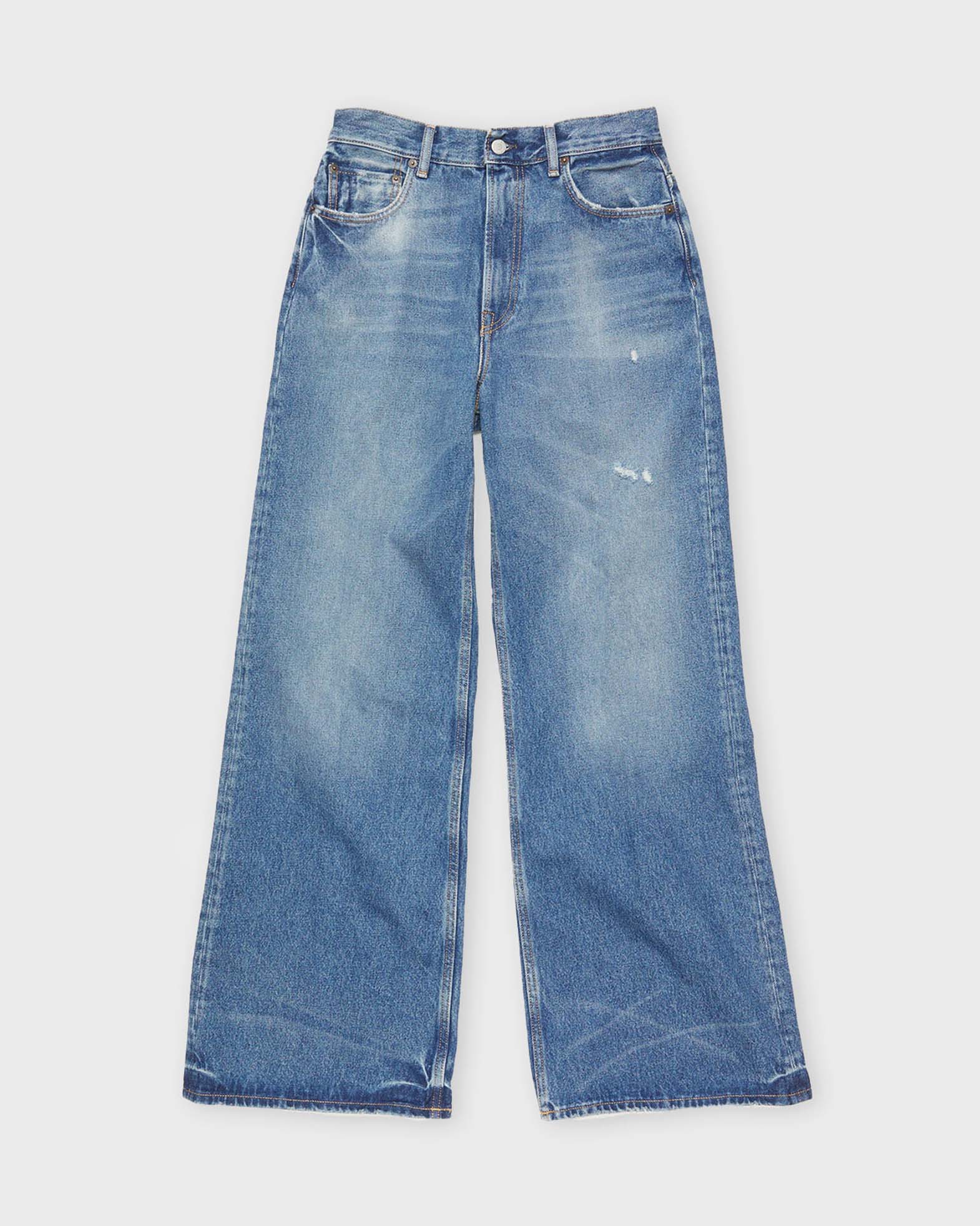Acne Studios Women's Mid Blue Jeans 2022 Vintage Blue W28/L32