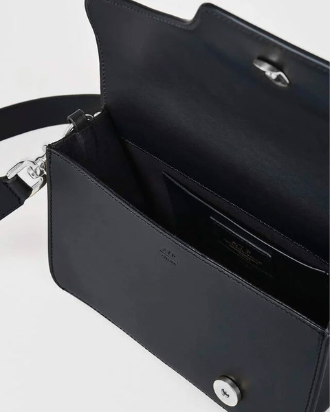 Bag Assisi Black/Silver Vacchetta Svart ONESIZE 2