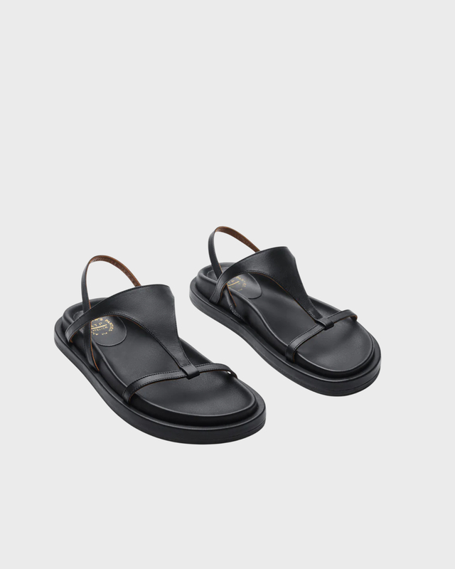 ATP Atelier Sandals Ultimo Black Calf Black EUR 39