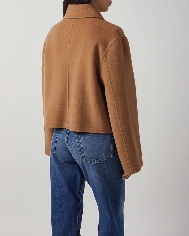 Wakakuu Icons Jacket Crop Wool Camel XS