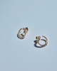 Ragbag Odette Spiral Earrings Guld ONESIZE