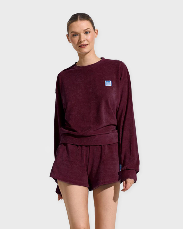 Seaquelle  Sweatshirt Terry Burgundy  S