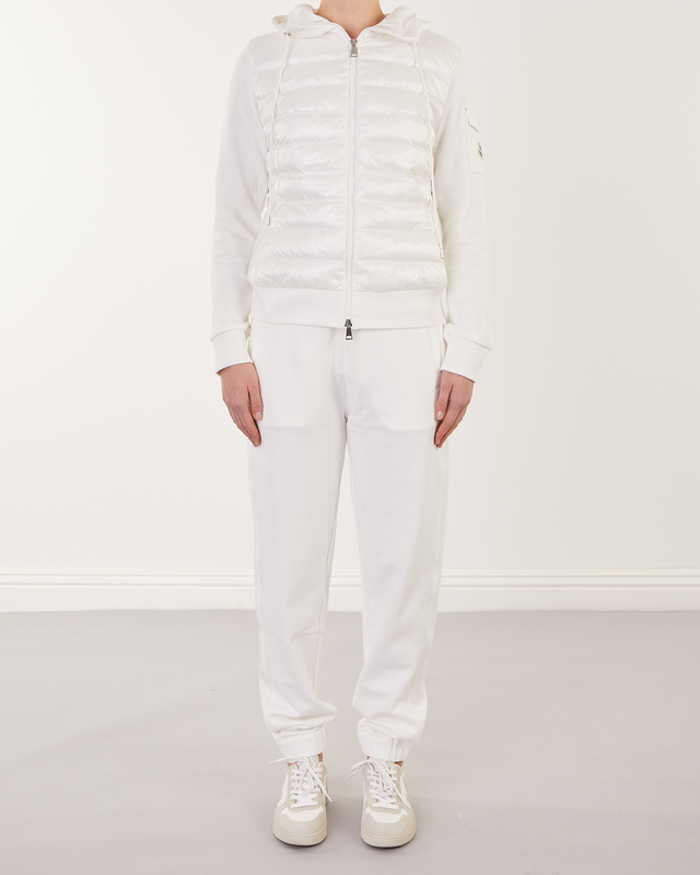 Moncler Byxa Sweat Bottoms Vit M