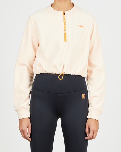 Sweater Double Team Cropped Peach 1