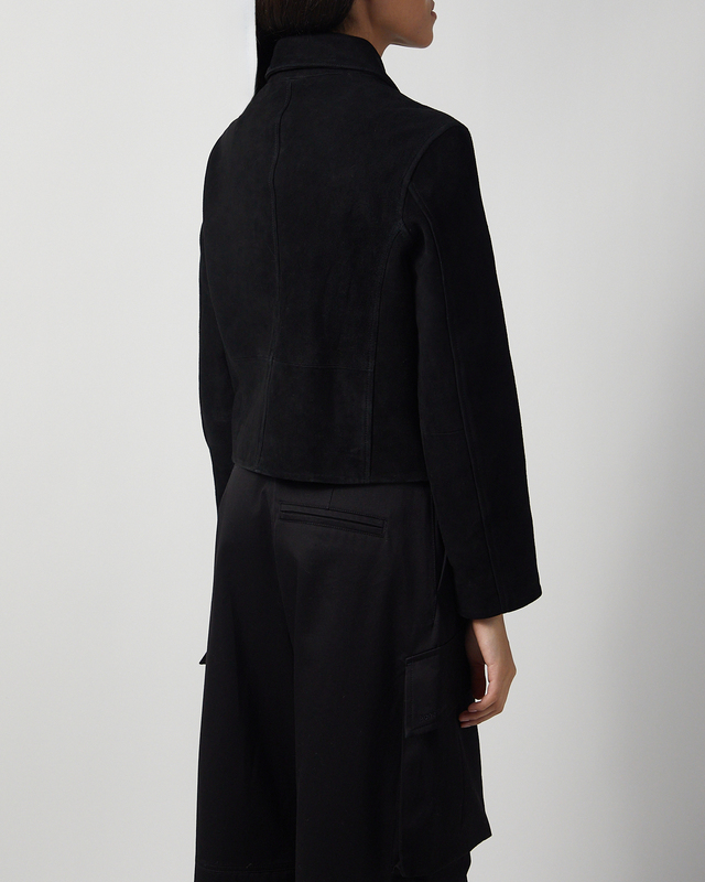 NEUW Jacket Suede Zip Black M