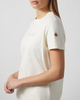 Moncler T-Shirt Embroidered Tonal Logo Cotton White M