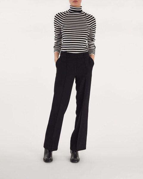 Sweater Merino Turtleneck Chalk 2
