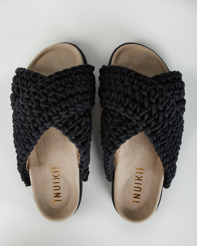 Inuikii Sandals Slipper Woven Svart EUR 41
