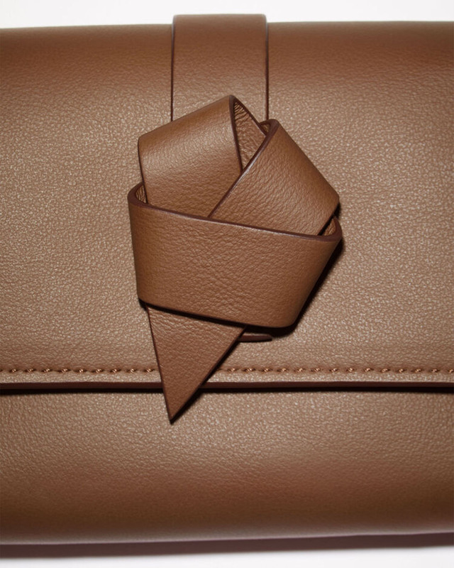 Acne Studios Wallet Musubi Folded Camel ONESIZE