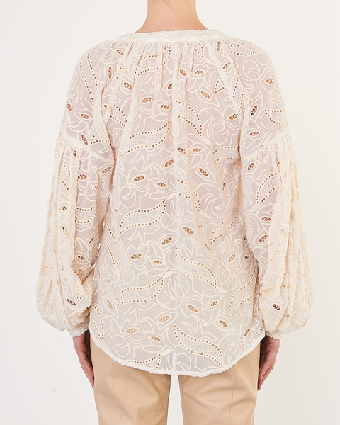 Delphine Blouse Creme 2