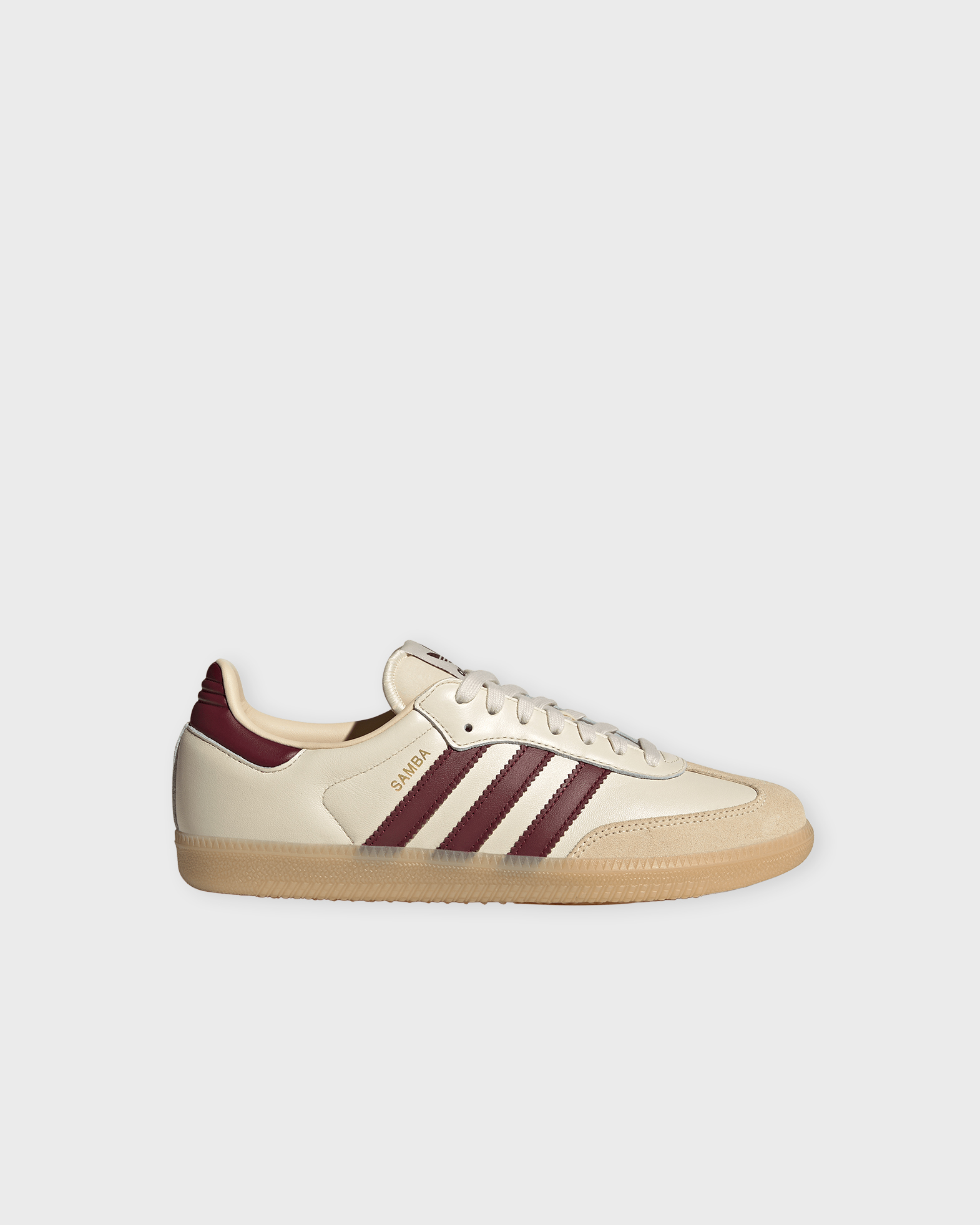 Adidas Women's Cream Sneakers Samba Og Uk 5,5 (Eur 38 2/3)