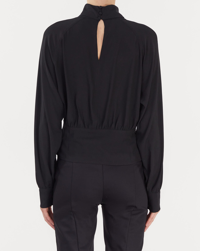 Filippa K Mock Neck Blus Svart 40