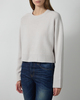 Soft Goat Top Cashmere Light Gray L