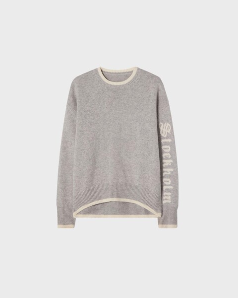Sweater City Stockholm Monochrome Grey 1