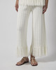 Malina Byxor Alycia Knitted Fringe White L