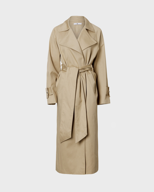 Wakakuu Icons Trenchcoat Tote Beige S