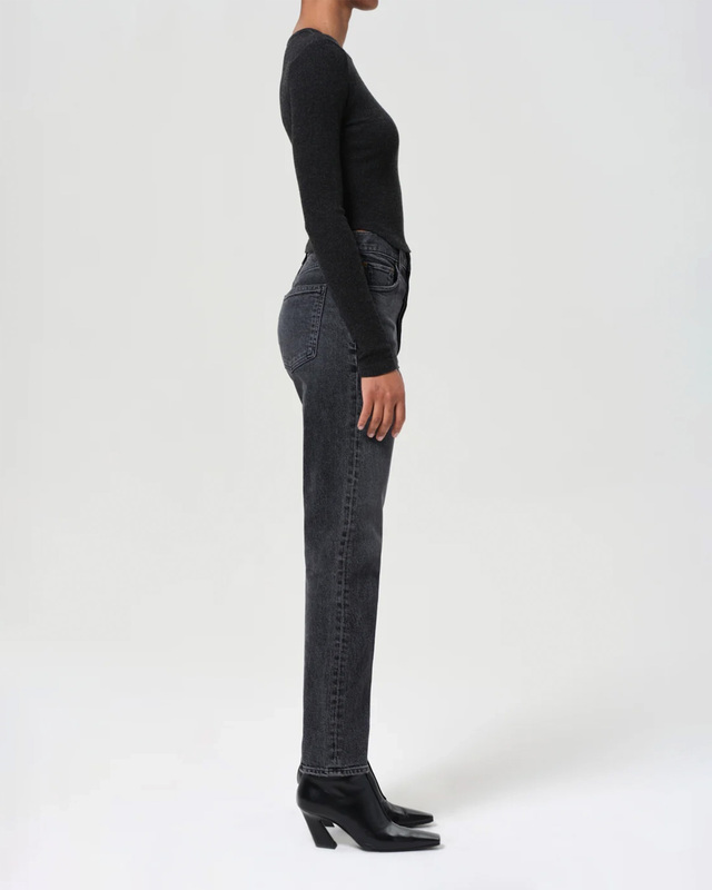 AGOLDE Jeans 90´Pinch Waist High Rise Straight in Hitch Denim 30