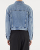 AGOLDE Shrunken Charli Jacket In Immortal Indigo S