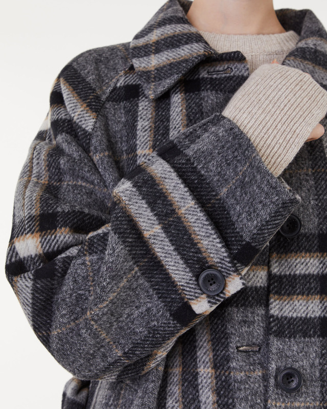 MEOTINE Kappa NAOMI COAT Check XS-S