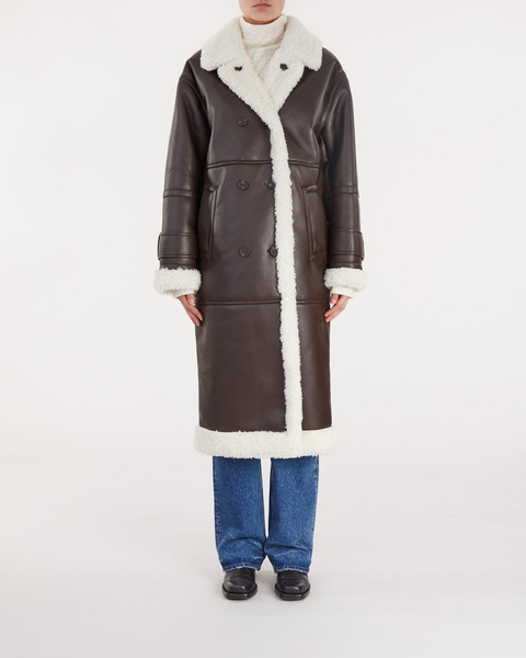 Coat Hayley Coat Dark brown 1