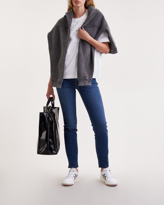 7 For All Mankind Jeans Roxanne Bair Eco Duchess Dark Blue 31