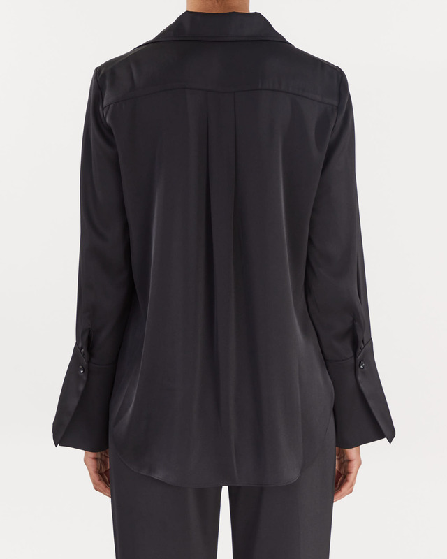 Wakakuu Icons Blouse Maria Satin Svart M