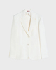 Max Mara Studio Blazer Linen Twill Natural IT 44 (EUR M-L)