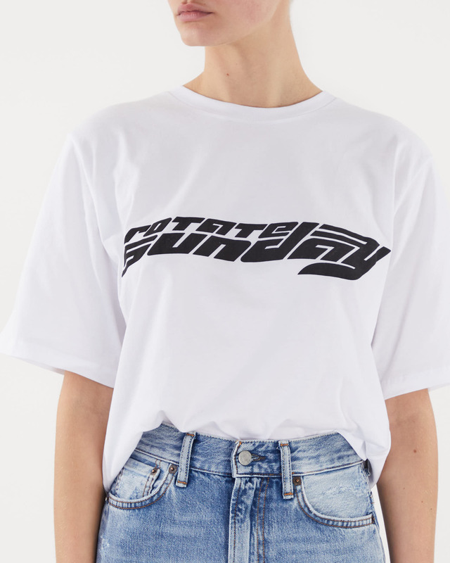 Rotate T-shirt Aster White L