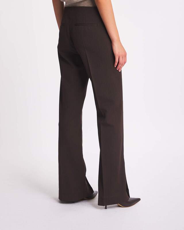 Filippa K Trousers Twill Twist Seam Brun 38