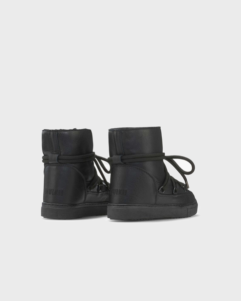 Full leather sneaker Svart 2