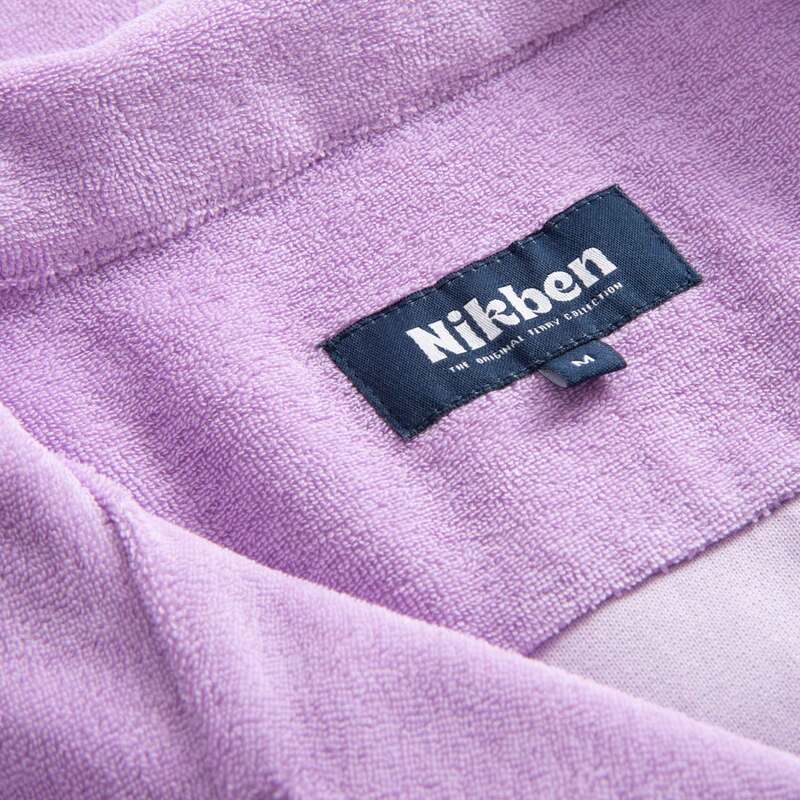 Nikben Skjorta Terry Bowling Off White Purple M